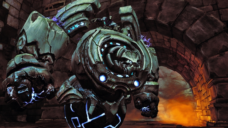 Illustration for article titled Death Brings Nimble Platforming and Speedy Combat to Darksiders II